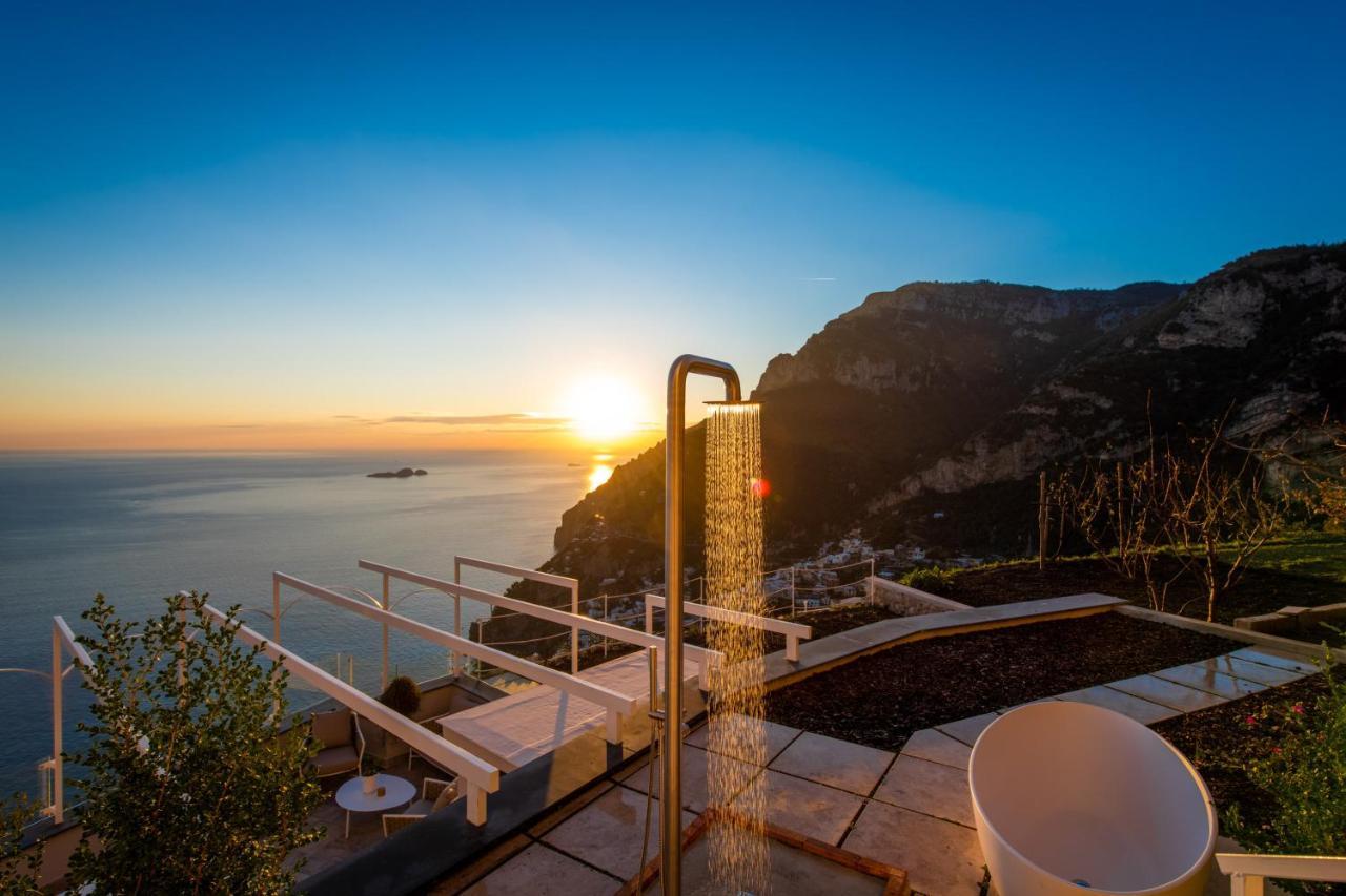 Villa La Tagliata Spectacular Jacuzzi Tub Amazing View And Private Parking Garage Positano Exterior photo