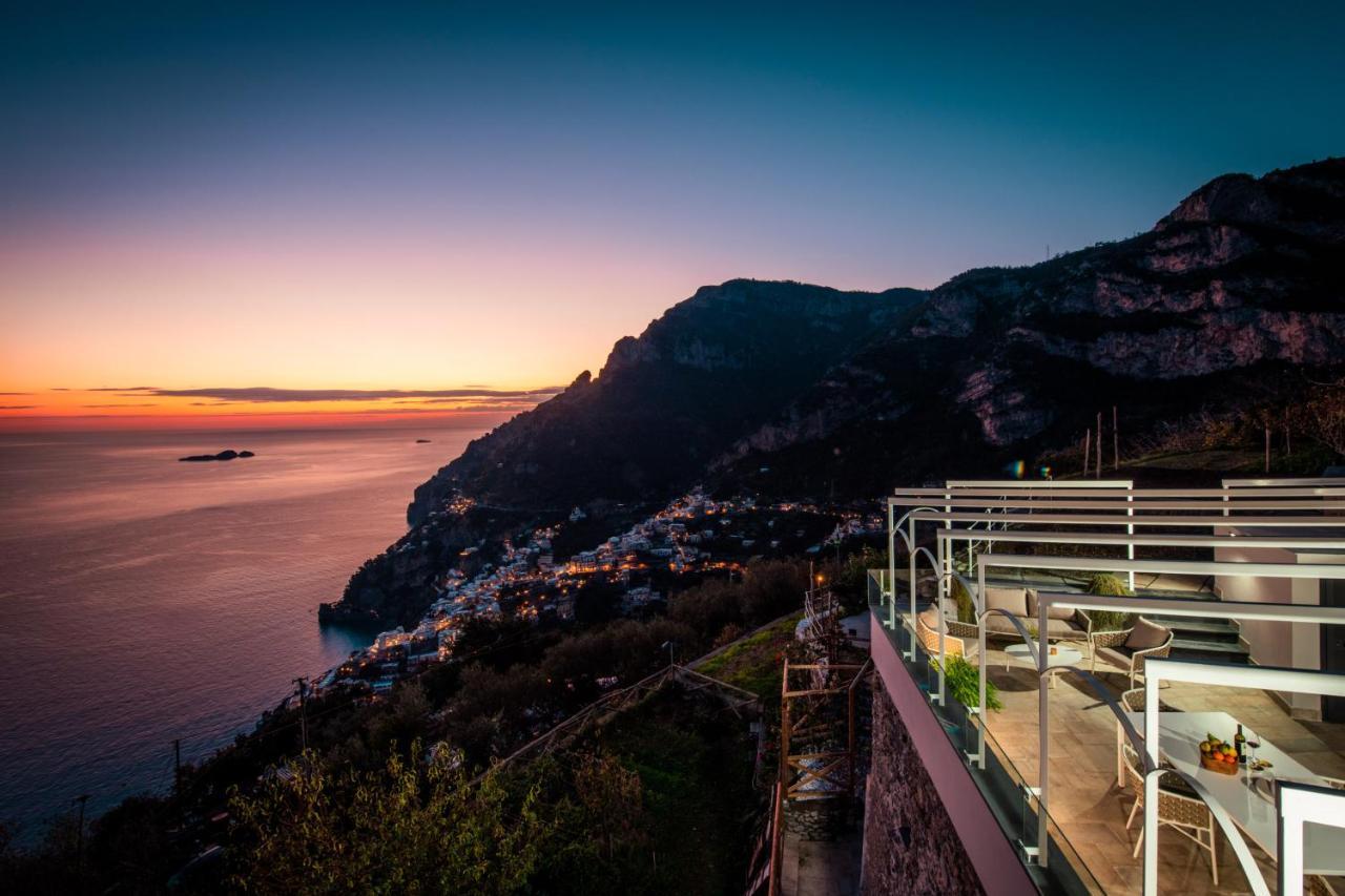 Villa La Tagliata Spectacular Jacuzzi Tub Amazing View And Private Parking Garage Positano Exterior photo