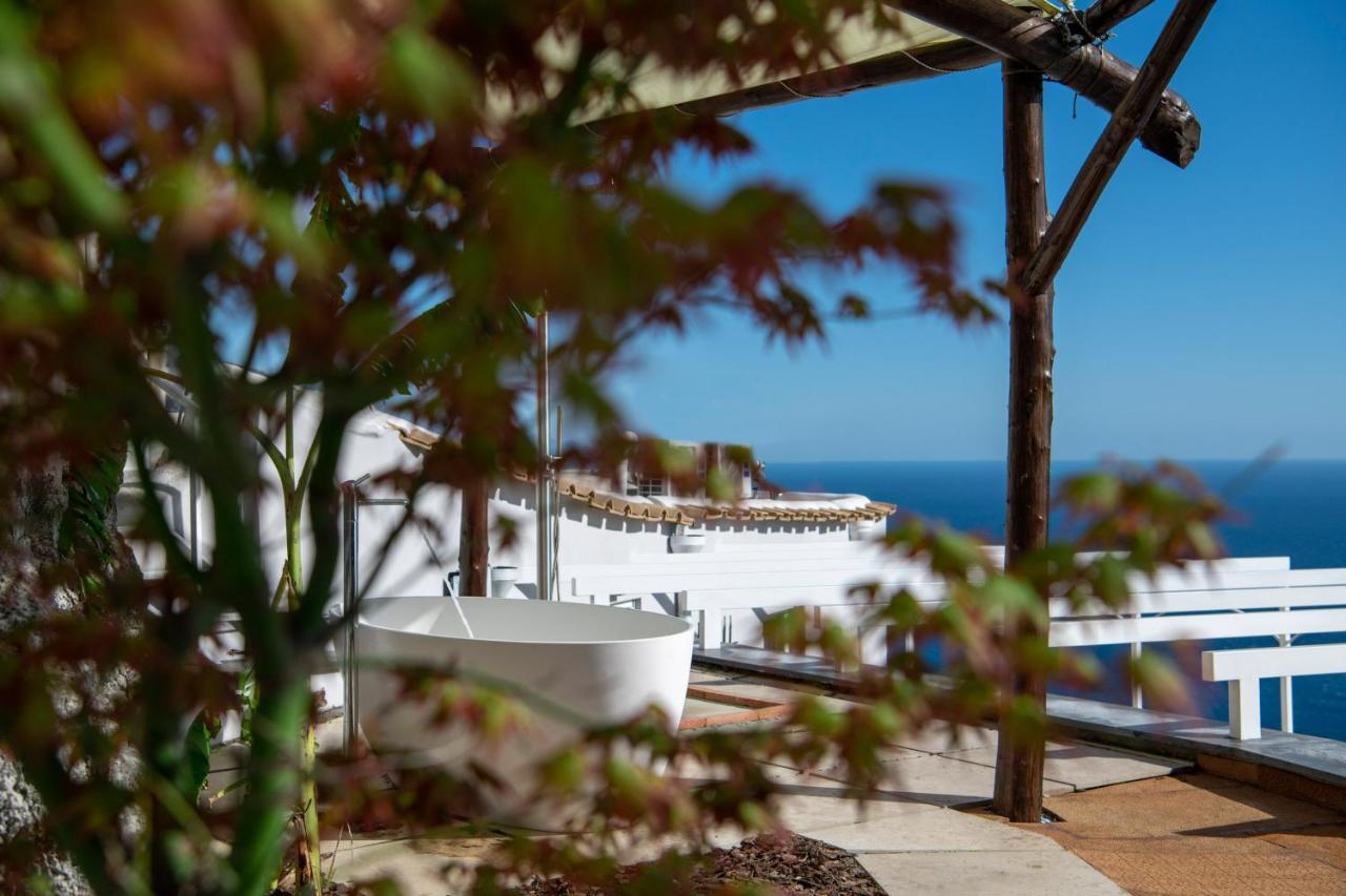 Villa La Tagliata Spectacular Jacuzzi Tub Amazing View And Private Parking Garage Positano Exterior photo